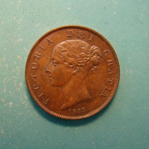 Victoria, 1853, Half Pence - Image 1