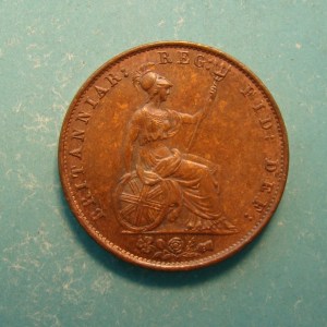 Victoria, 1853, Half Pence - Image 2