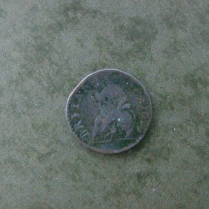 William III, 1699, Farthing, UNBARRED As in BRITANNIA - Image 2