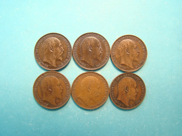 Edward VII, 1902,03,05-07,09, Farthing