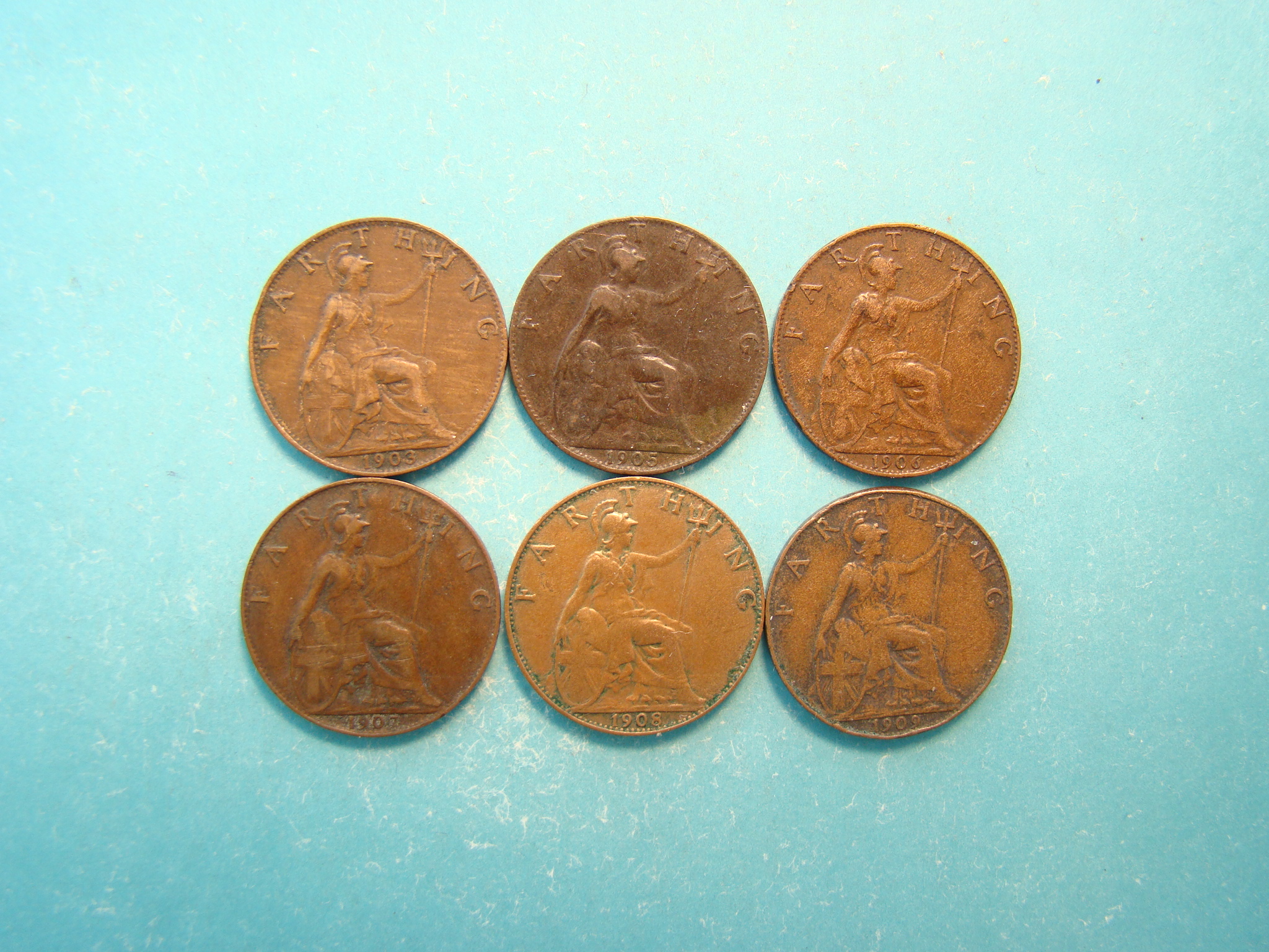 Edward VII, 1903,5-9, Farthing - Image 2