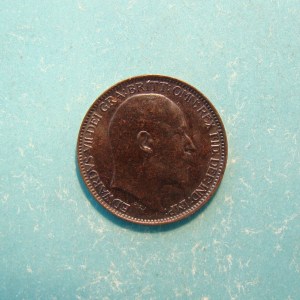 Edward VII, 1909, Farthing - Image 1