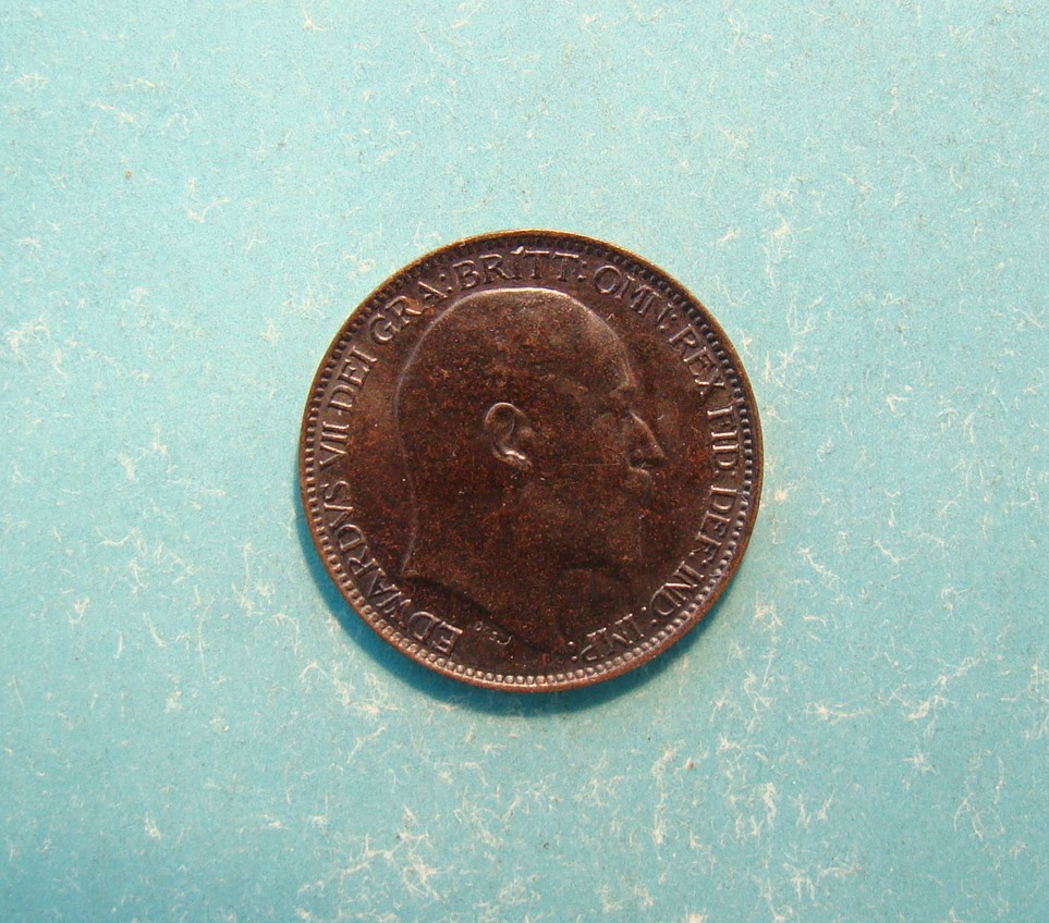 Edward VII, 1909, Farthing - Image 1