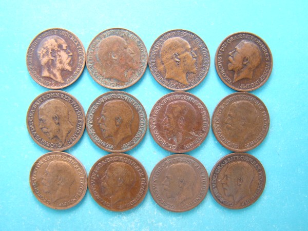 Edward VII, Mixed Dates, Farthing