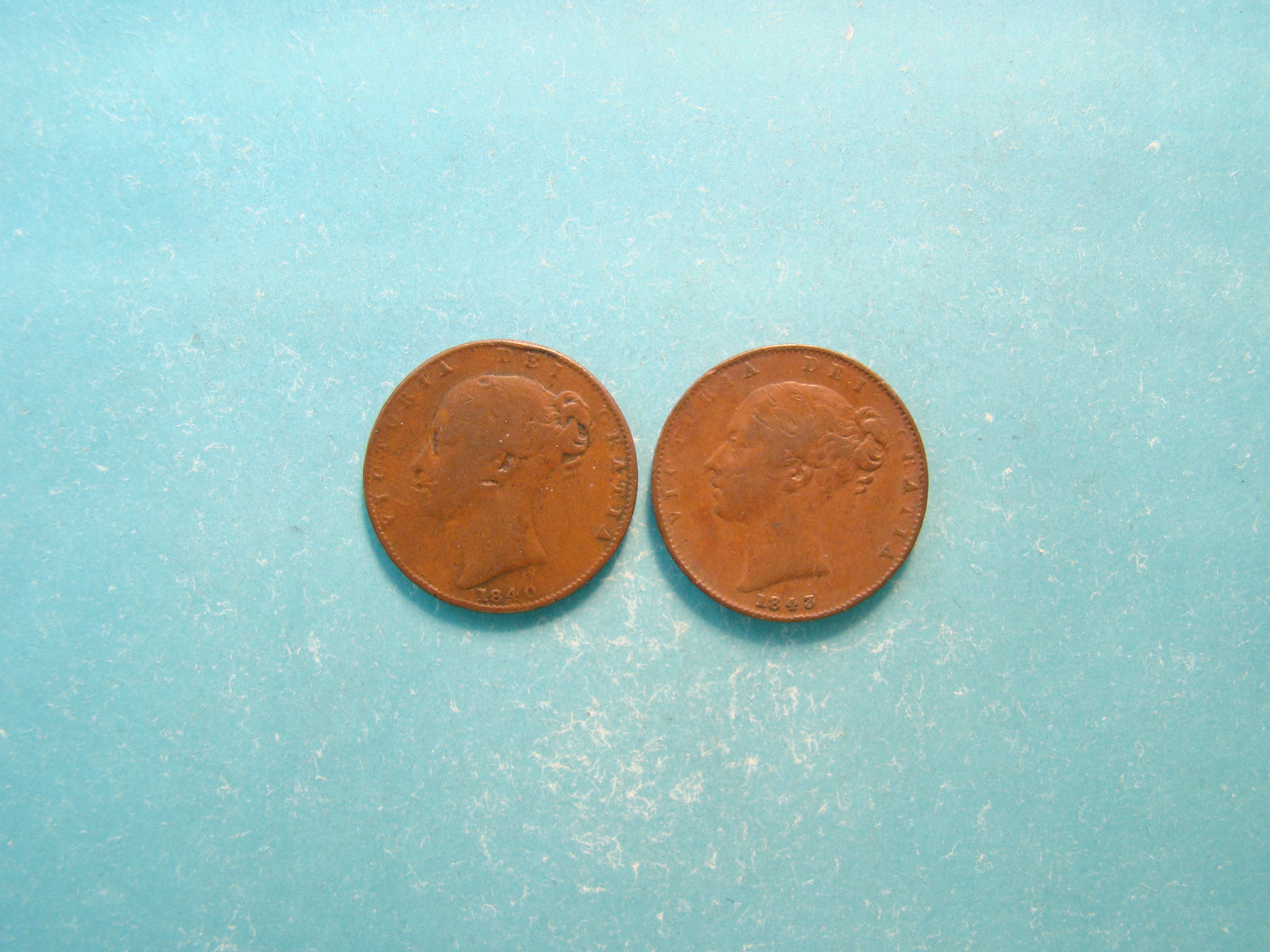 Victoria, 1840,43, Farthing - Image 1