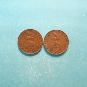 Victoria, 1843,57, Farthing - Image 2