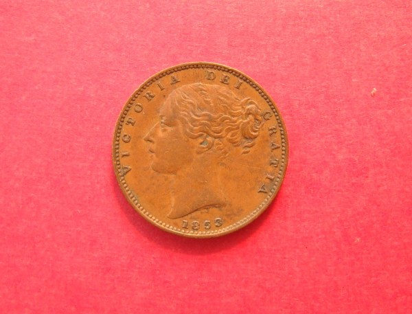 Victoria, 1853, Farthing