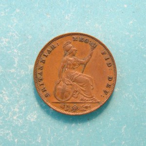 Victoria, 1853, Farthing - Image 2