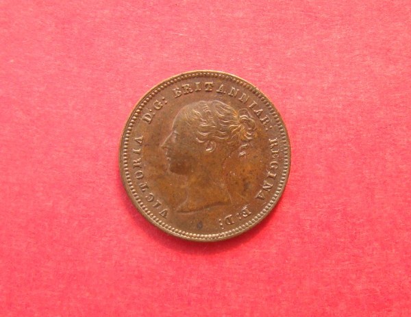 Victoria, 1843, 1/2 Farthing