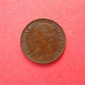 Victoria, 1862, Farthing - Image 1