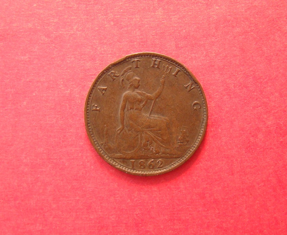 Victoria, 1862, Farthing - Image 2