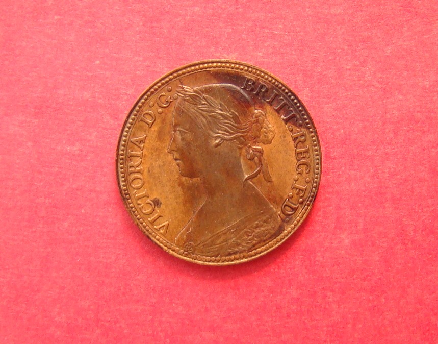 Victoria, 1860, Farthing - Image 1
