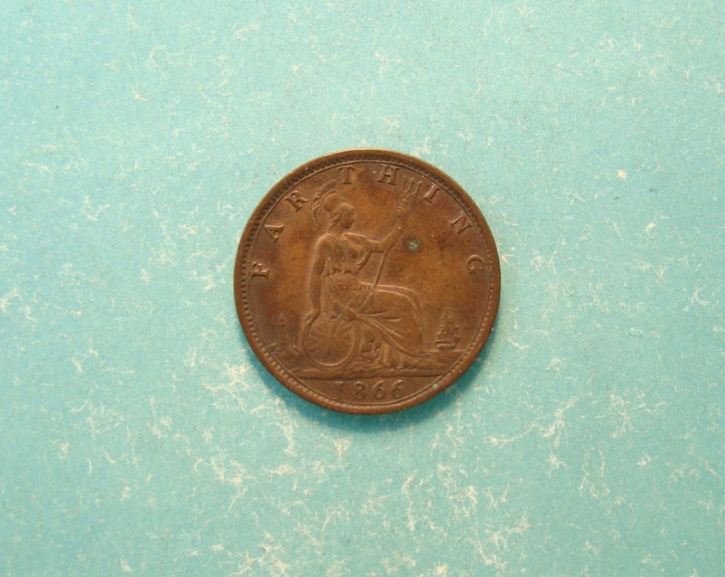 Victoria, 1866, Farthing