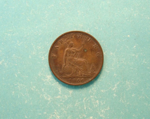 Victoria, 1866, Farthing