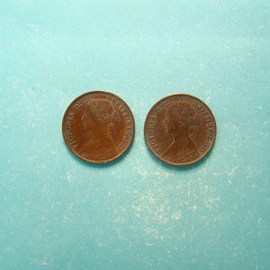 Victoria, 1872,73, Farthing - Image 1