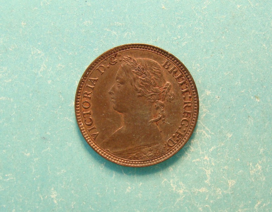 Victoria, 1875H, Farthing - Image 1
