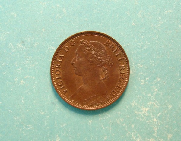 Victoria, 1881H, Farthing