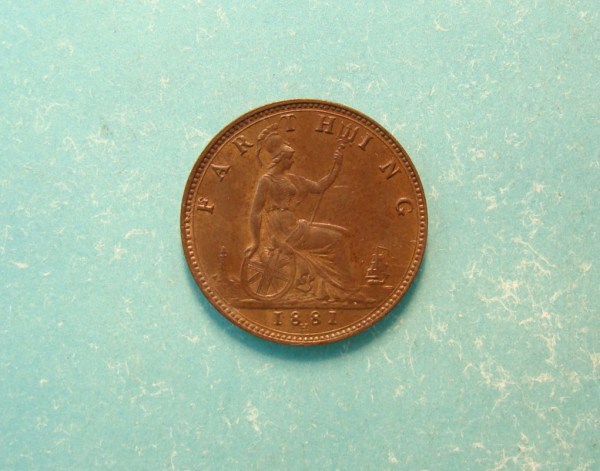 Victoria, 1881H, Farthing