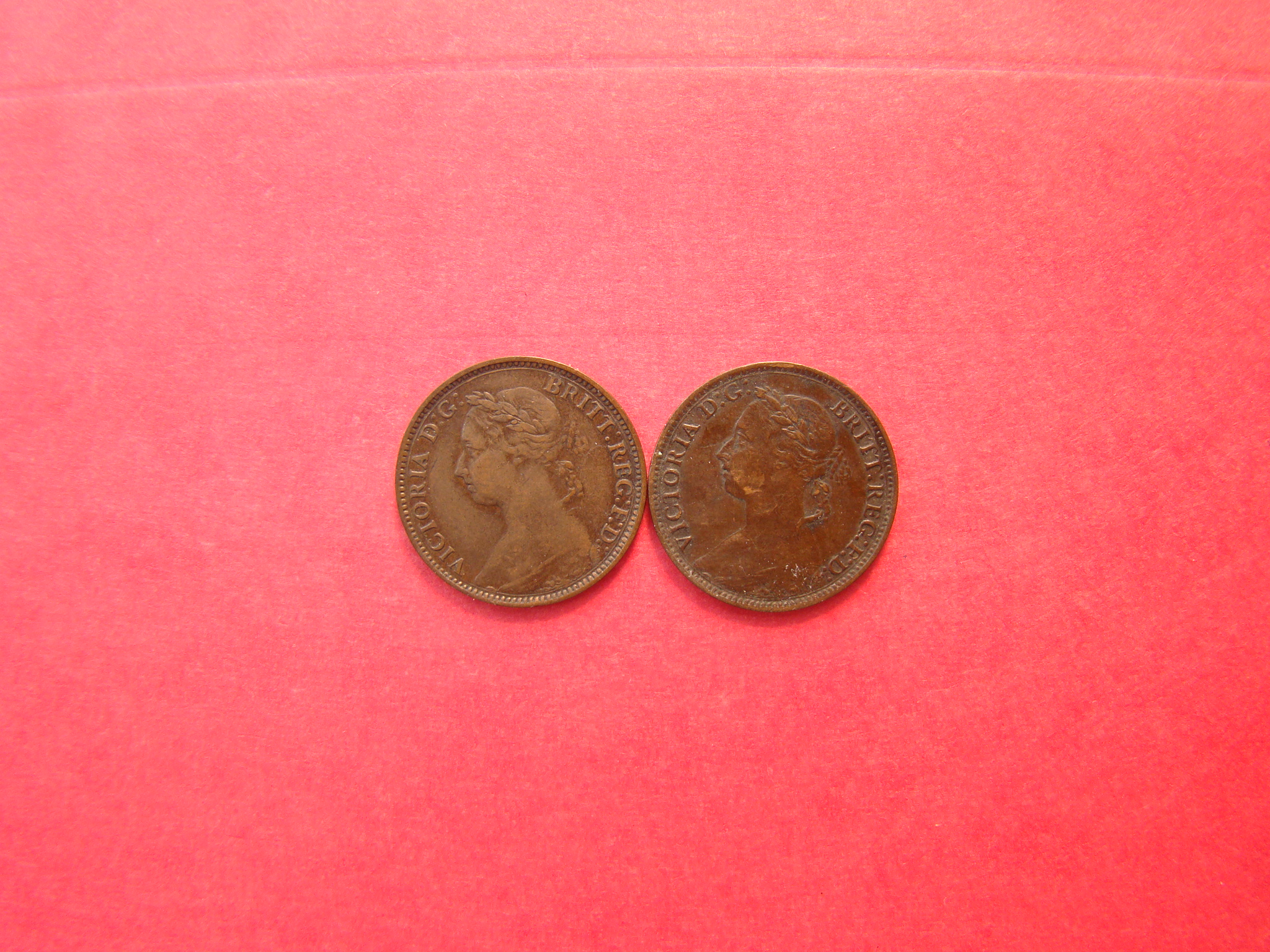 Victoria, 1881H,85 Farthing - Image 1