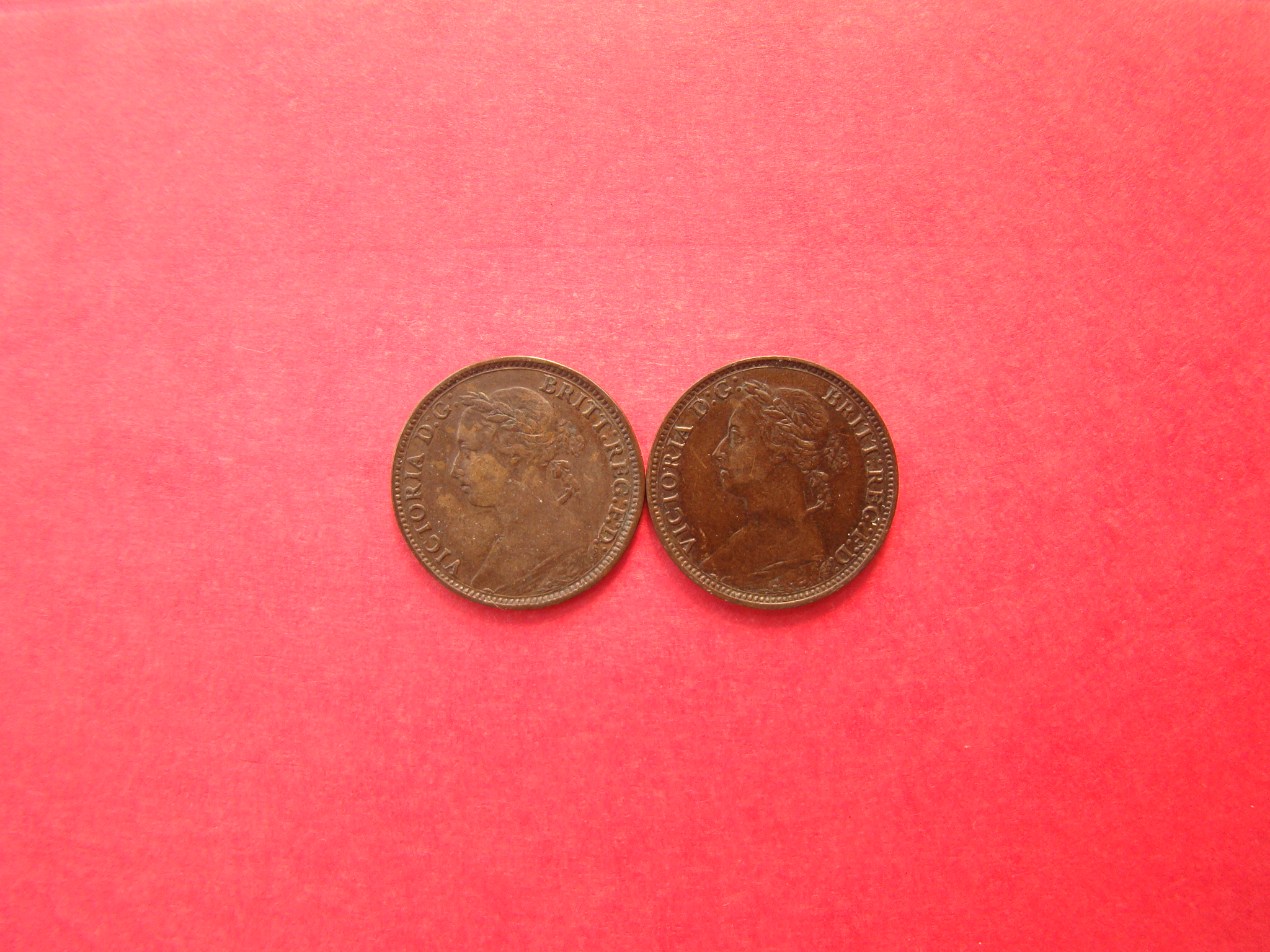 Victoria, 1881H,82H Farthing - Image 1