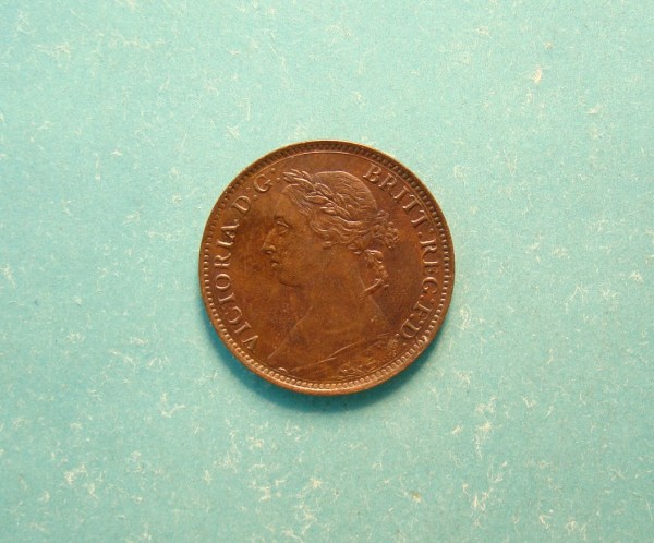 Victoria, 1885, Farthing
