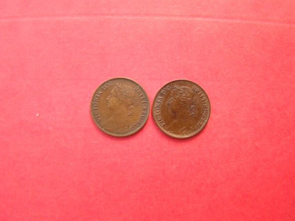 Victoria, 1884,85 Farthing