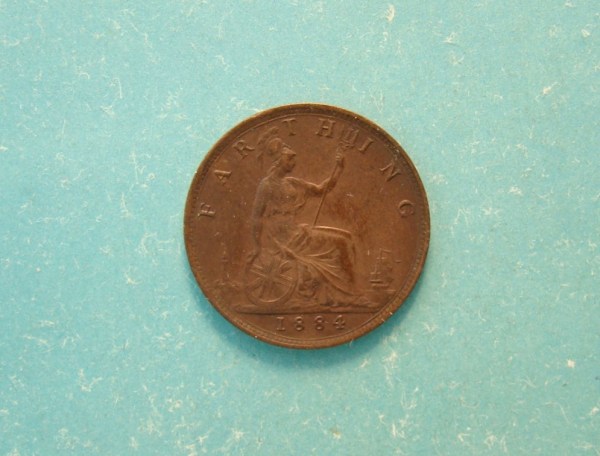 Victoria, 1884, Farthing