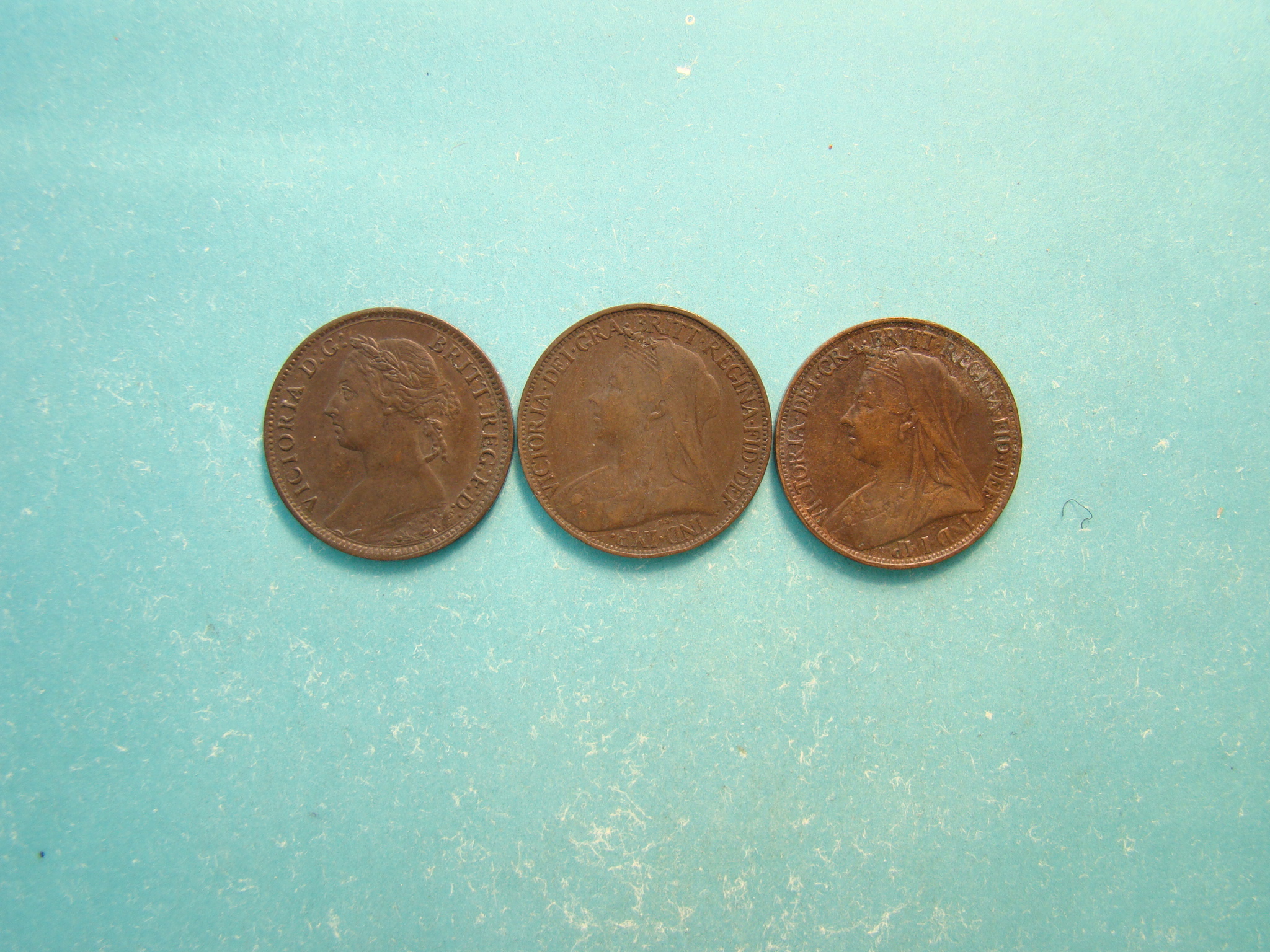 Victoria, 1894,96,98 Farthing - Image 1