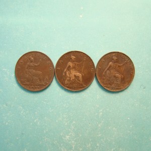 Victoria, 1894,96,98 Farthing - Image 2