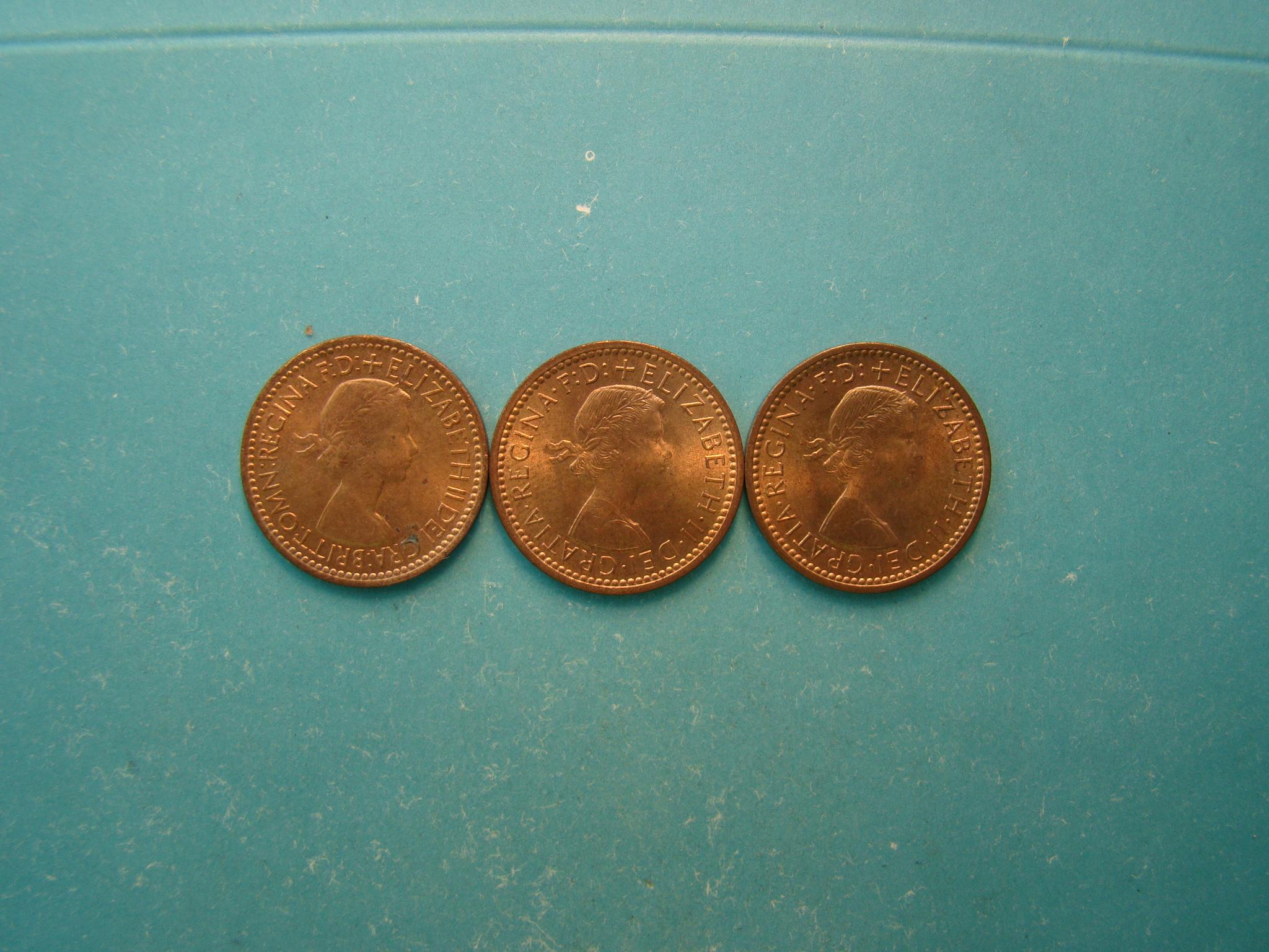Elizabeth II, 1953-55, Farthing - Image 1