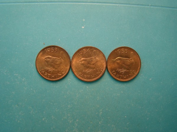 Elizabeth II, 1953-55, Farthing