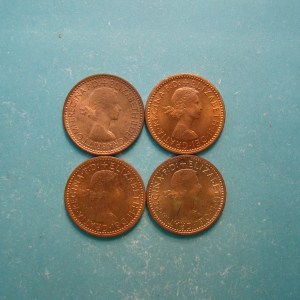 Elizabeth II, 1953-56, Farthing - Image 1