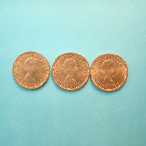 Elizabeth II, 1954-56, Farthing - Image 1