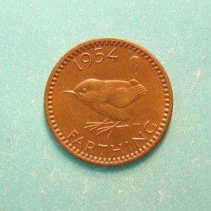Elizabeth II, 1954, Farthing - Image 2