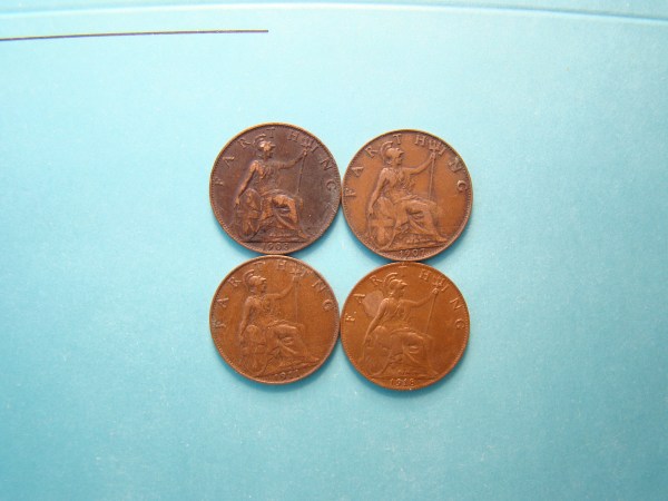 Edward VII, Mixed Dates, Farthing