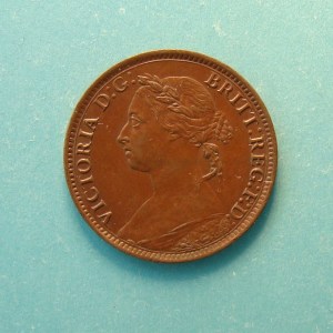 Victoria, 1884, Farthing - Image 1