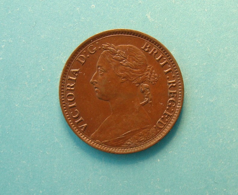 Victoria, 1884, Farthing - Image 1