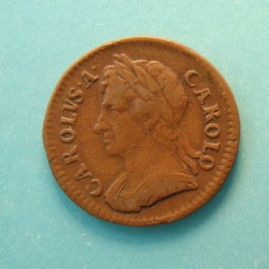 Charles II, 1673, Farthing - Image 1