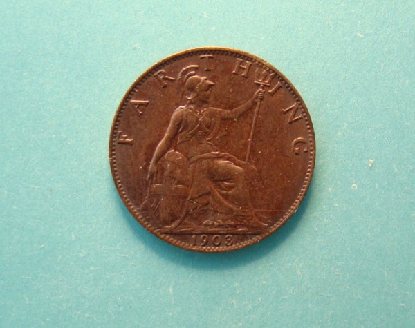 Edward VII, 1903, Farthing