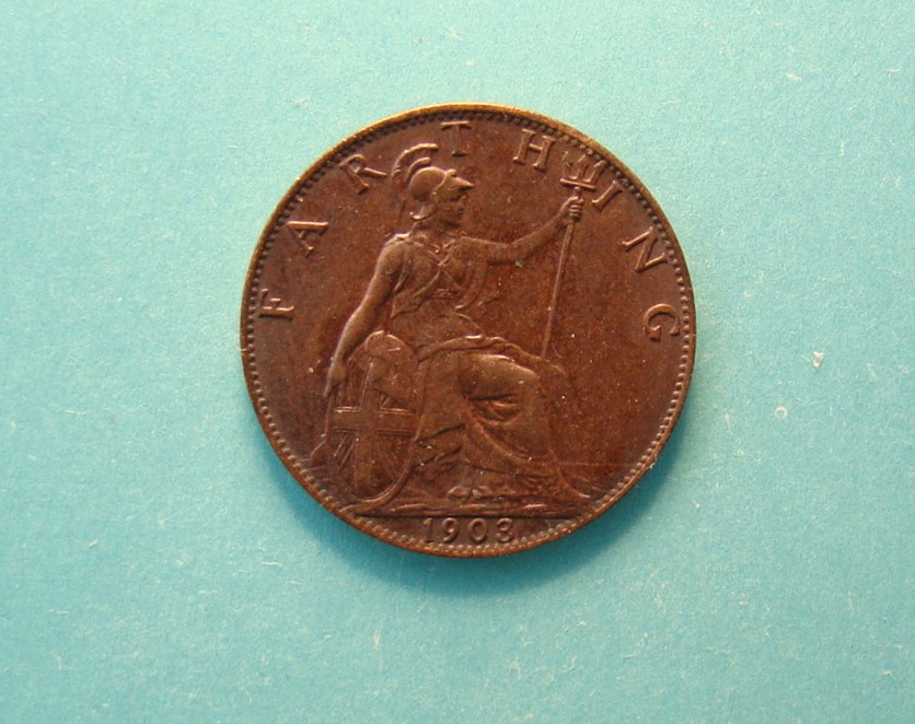 Edward VII, 1903, Farthing - Image 2