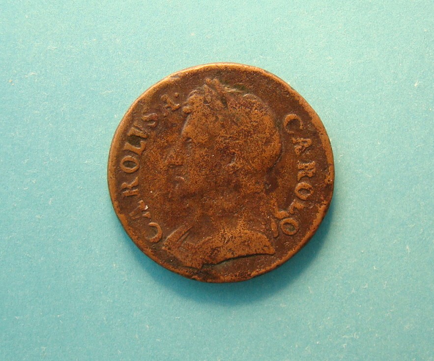 Charles II, 1673, Farthing - Image 1
