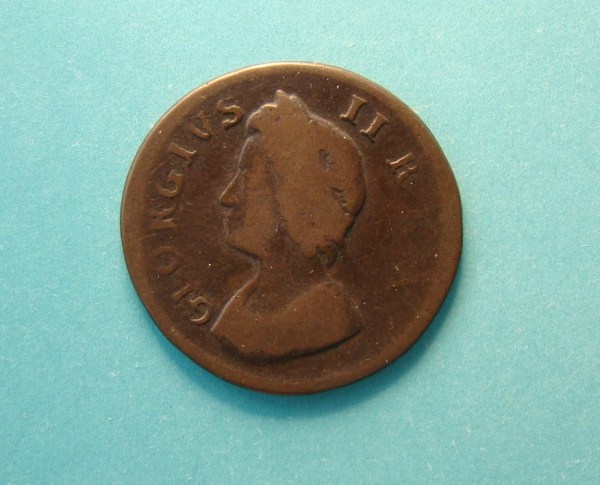 George II, 1739, Farthing