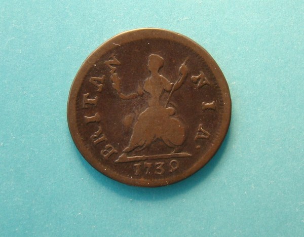 George II, 1739, Farthing
