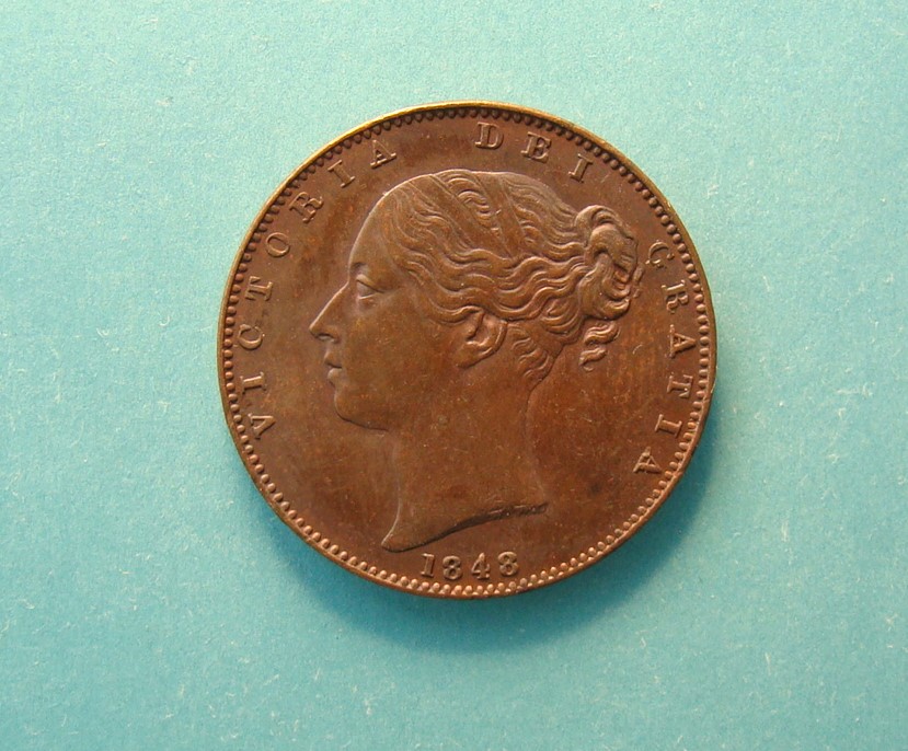 Victoria, 1848, Farthing - Image 1