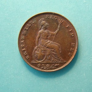 Victoria, 1848, Farthing - Image 2
