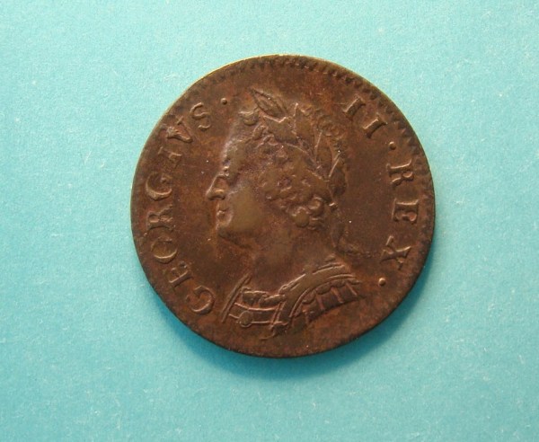 George II, 1754, Farthing