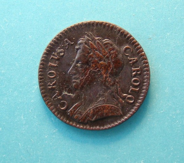 Charles II, 1673, Farthing