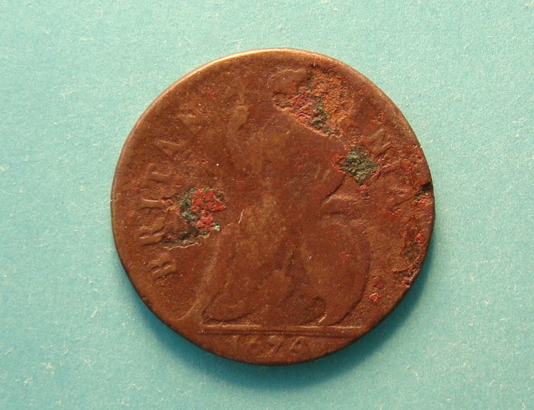 Charles II, 1674, Farthing - Image 2