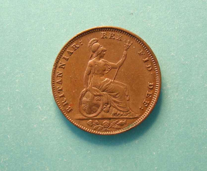 William IV, 1834, Farthing - Image 2