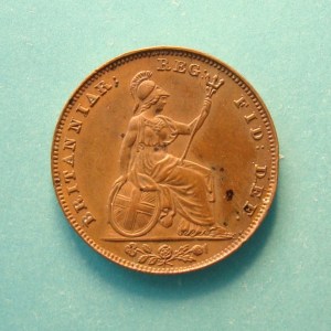 Victoria, 1838, Farthing - Image 2